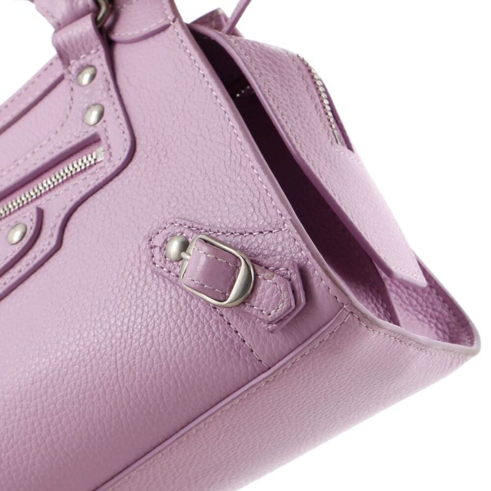 Balenciaga Neo Classic City Bag Leather Mini Purple - Picture 7 of 9